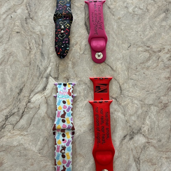 Colorful Patterned Watch Bands Set - Picture 3 of 3